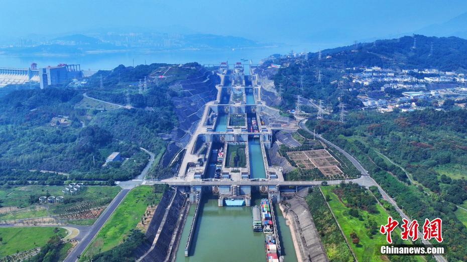 Volume acumulado de carga das Três Gargantas atinge cerca de 1,8 bilh?o de toneladas