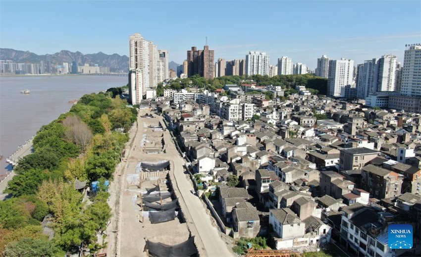 Galeria: sítio arqueológico do antigo porto de Shuomen em Zhejiang