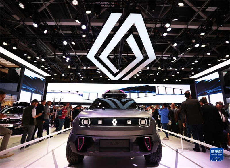 Veículos elétricos chineses estreiam na exposi??o em Paris