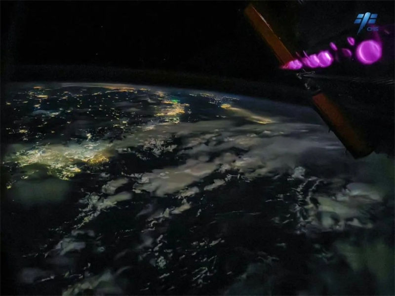 Galeria: tripula??o de Shenzhou-14 fotografa a beleza da China em órbita