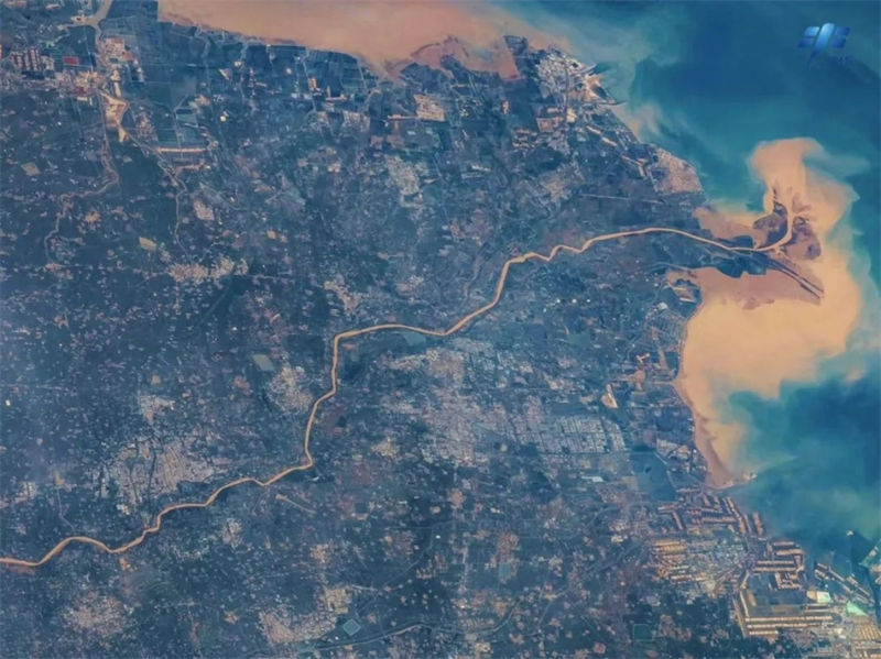 Galeria: tripula??o de Shenzhou-14 fotografa a beleza da China em órbita