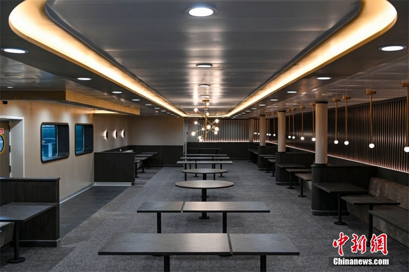 China: constru??o do maior navio ro-ro de passageiros no mundo é completada