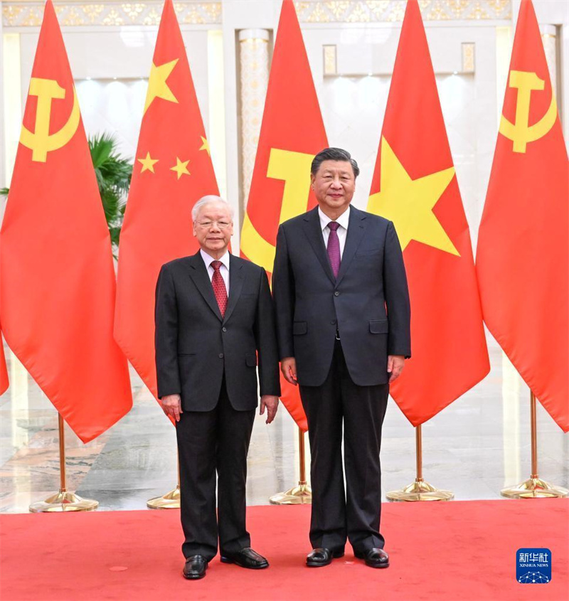 Xi Jinping realiza conversa??es com chefe do Partido Comunista do Vietn?