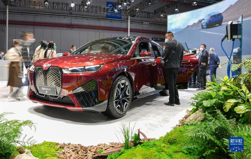 Galeria: solu??es verdes se destacam na área de exposi??o de automóveis da 5a CIIE