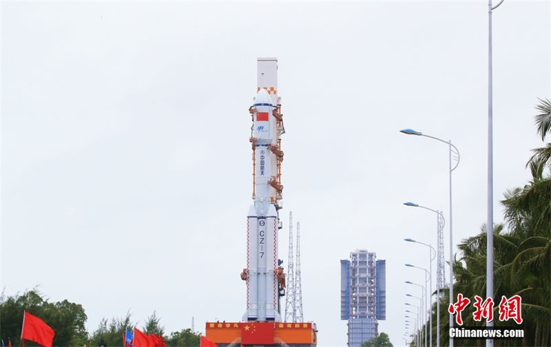 China fará lan?amento do cargueiro espacial Tianzhou-5