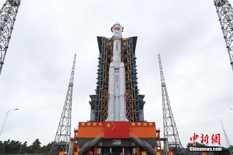 China fará lan?amento do cargueiro espacial Tianzhou-5