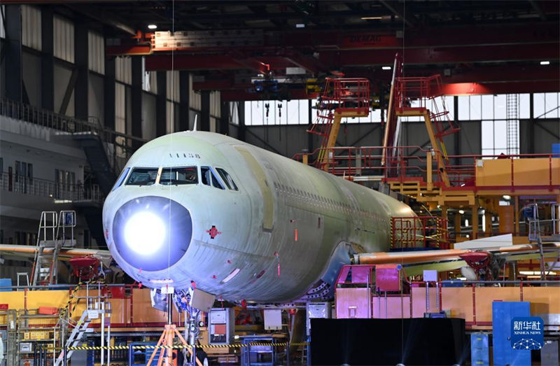 Airbus come?a a fabricar o A321 em Tianjin, na China