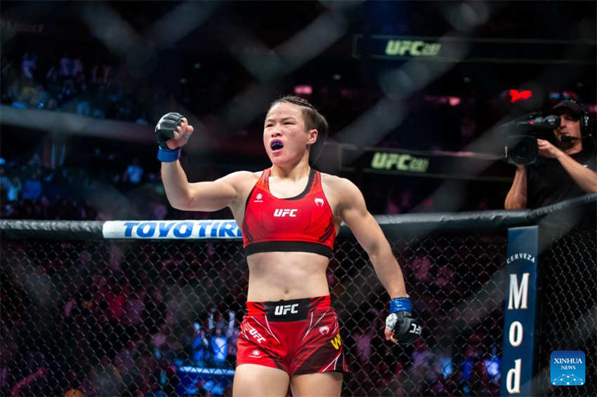 Zhang Weili reconquista cintur?o no UFC 281