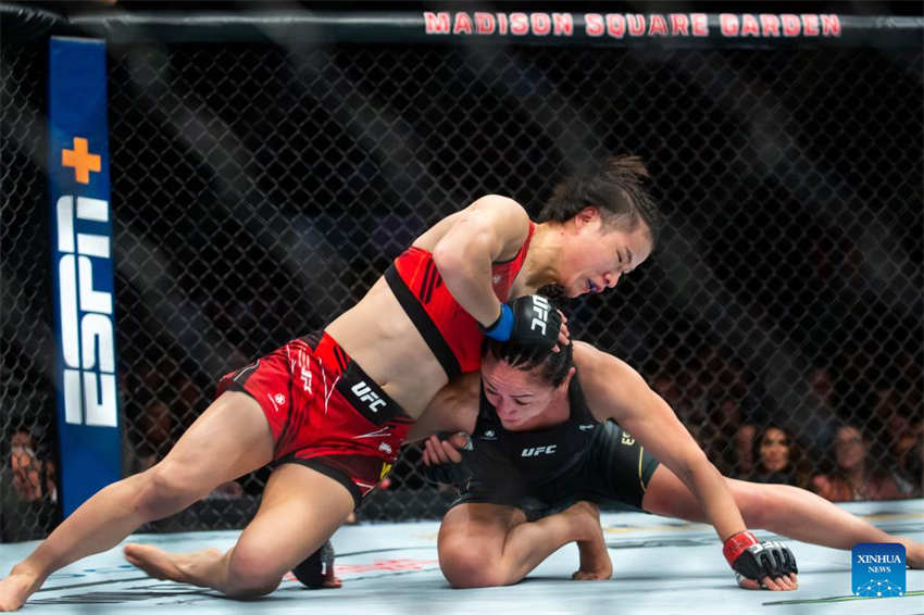Zhang Weili reconquista cintur?o no UFC 281