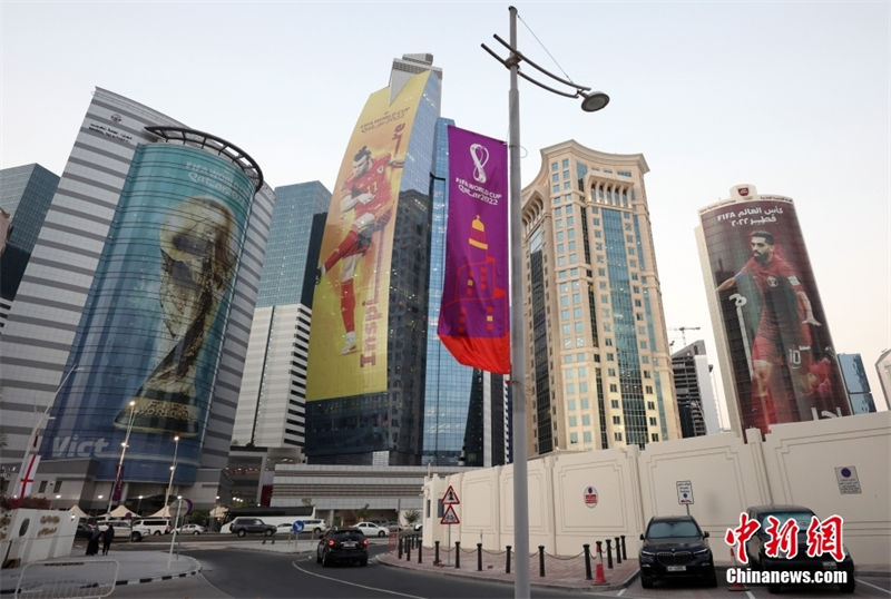 Catar: elementos da Copa do Mundo 2022 decoram Doha 