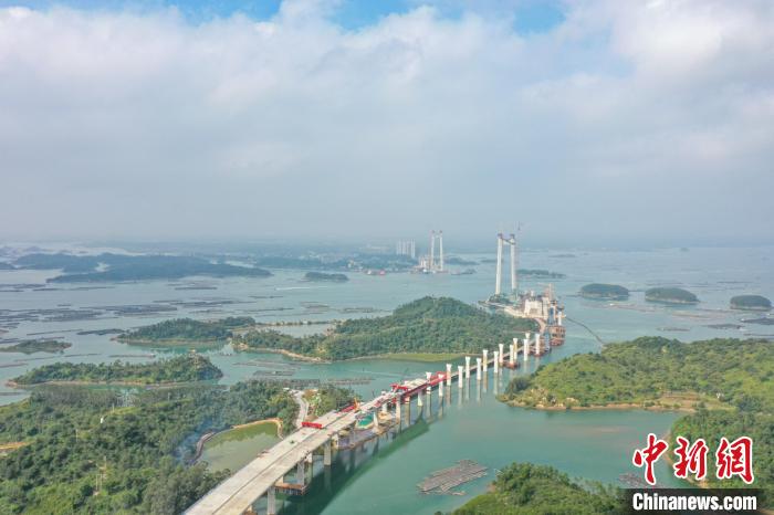 Guangxi: ponte transmarítima mais extensa está em constru??o