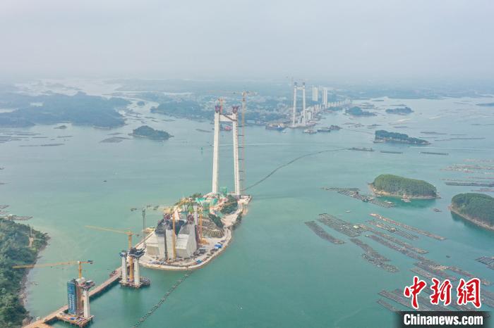 Guangxi: ponte transmarítima mais extensa está em constru??o