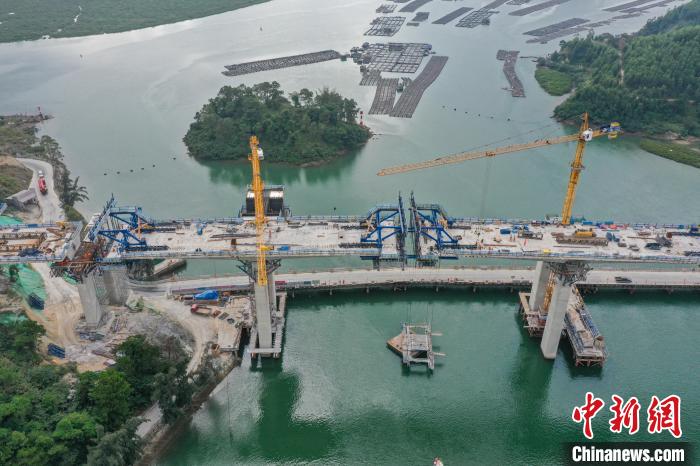 Guangxi: ponte transmarítima mais extensa está em constru??o