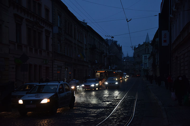 Ucrania registra cortes energéticos em todo o país