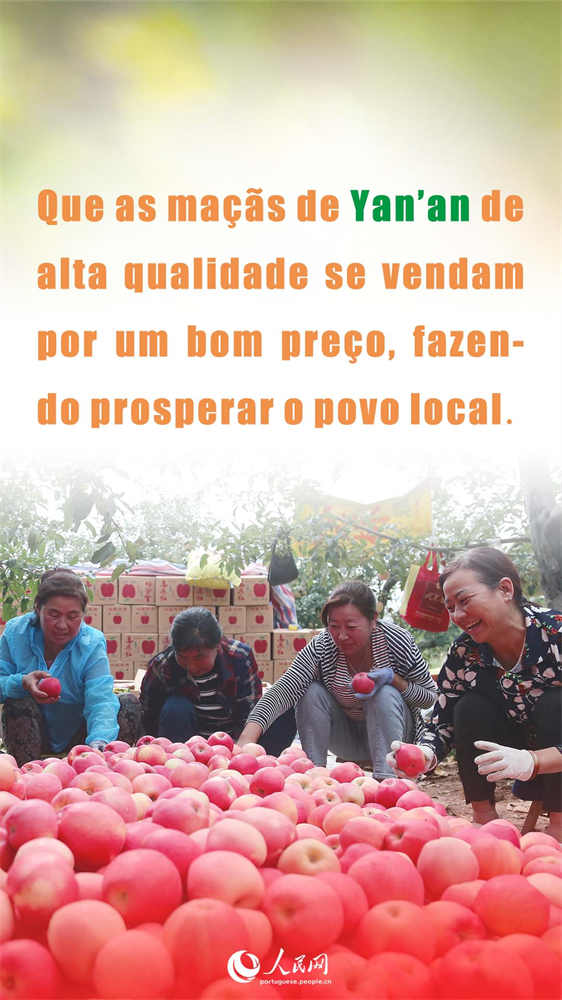 Porque se tornaram t?o populares as ma??s de Yan’an?