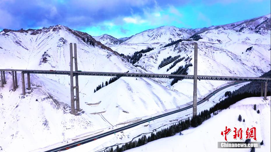 Galeria: magnífico cenário do inverno no Grand Canyon Guozigou  