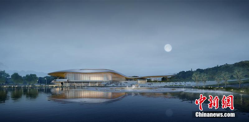 Lan?ado projeto do pavilh?o principal da Exposi??o Mundial de Horticultura de Chengdu 2024