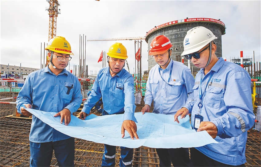 China inicia instala??o de pequeno reator modular terrestre em ilha nuclear