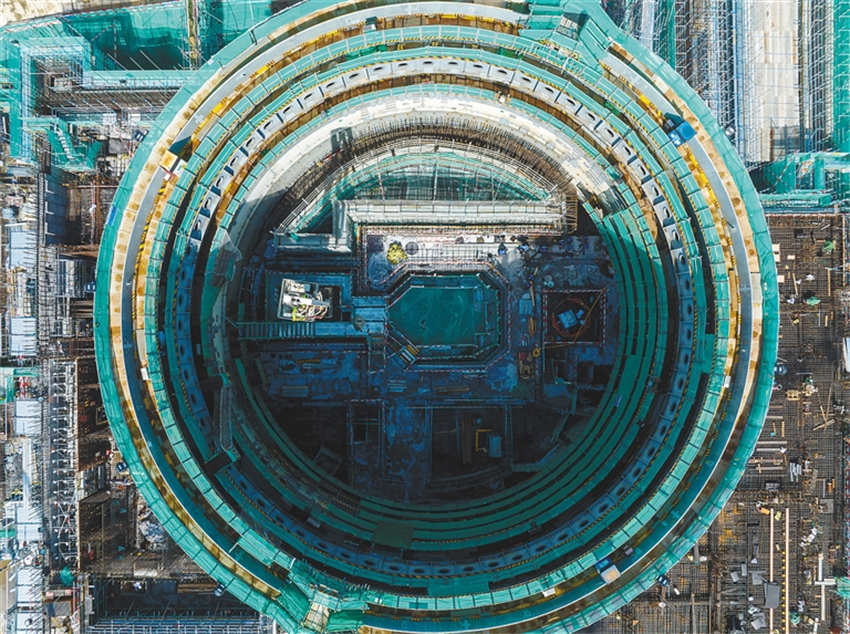 China inicia instala??o de pequeno reator modular terrestre em ilha nuclear