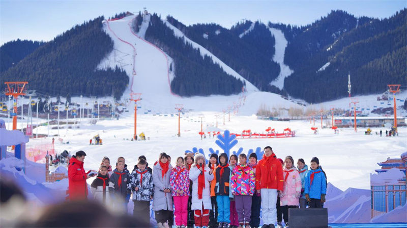 20o Festival de Gelo e Neve da Rota da Seda de Urumqi é inaugurado
