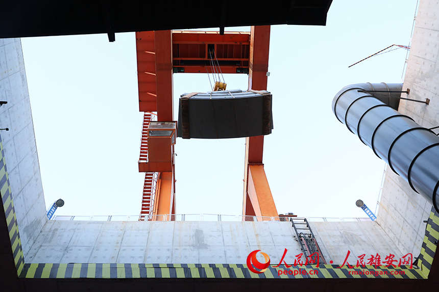 Galeria: Linha Expressa de Xiong'an para o Aeroporto Internacional de Daxing está em constru??o