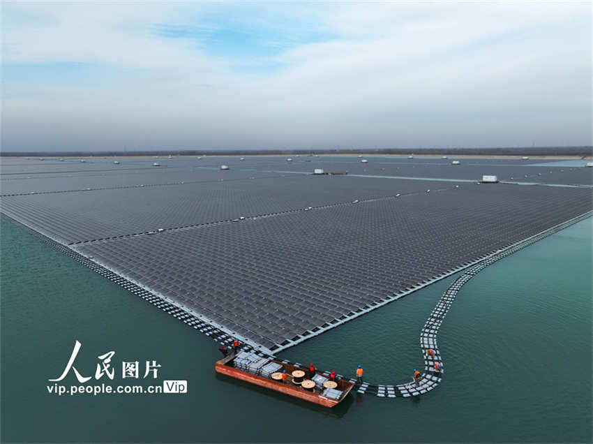 China: planta de fotovoltaico flutuante de 202 MW será colocada em produ??o em Shandong