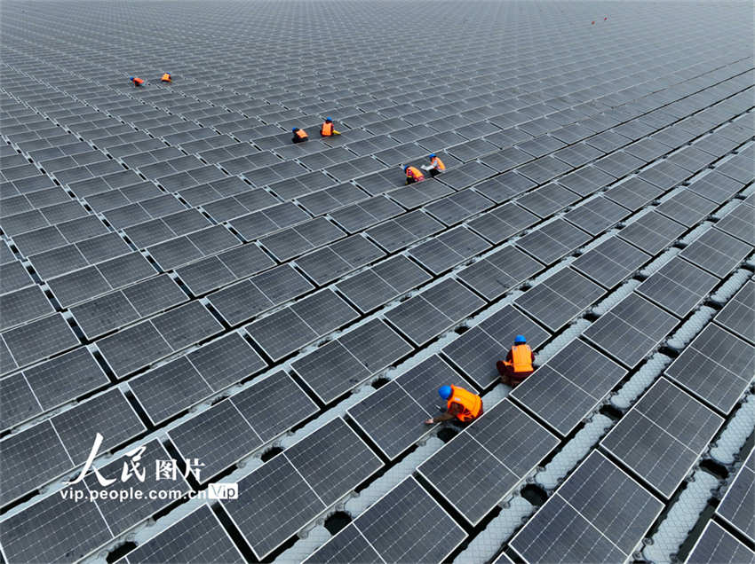 China: planta de fotovoltaico flutuante de 202 MW será colocada em produ??o em Shandong