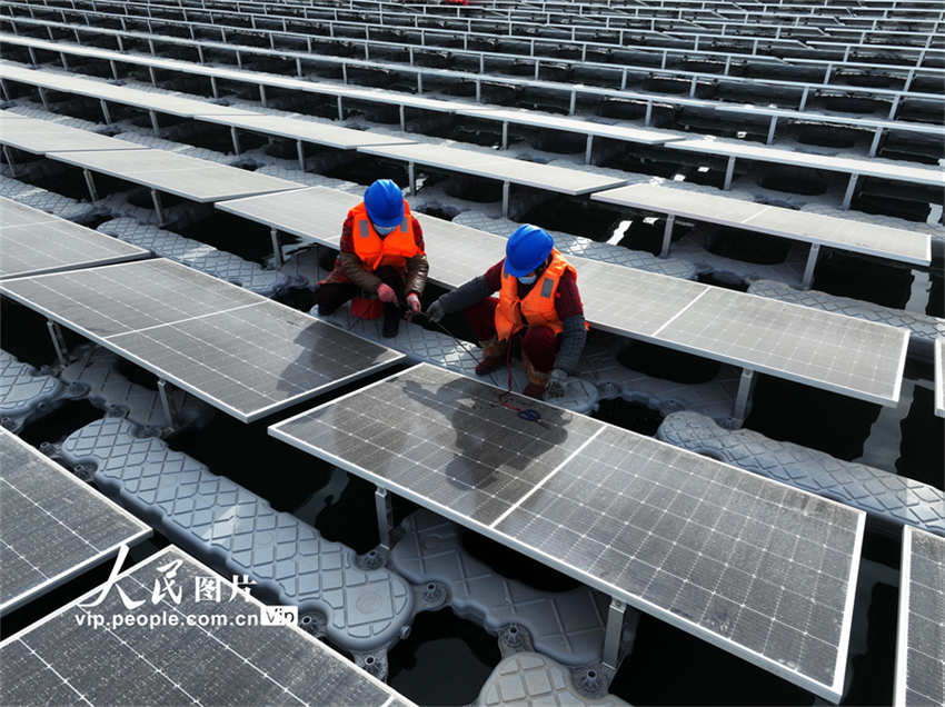 China: planta de fotovoltaico flutuante de 202 MW será colocada em produ??o em Shandong