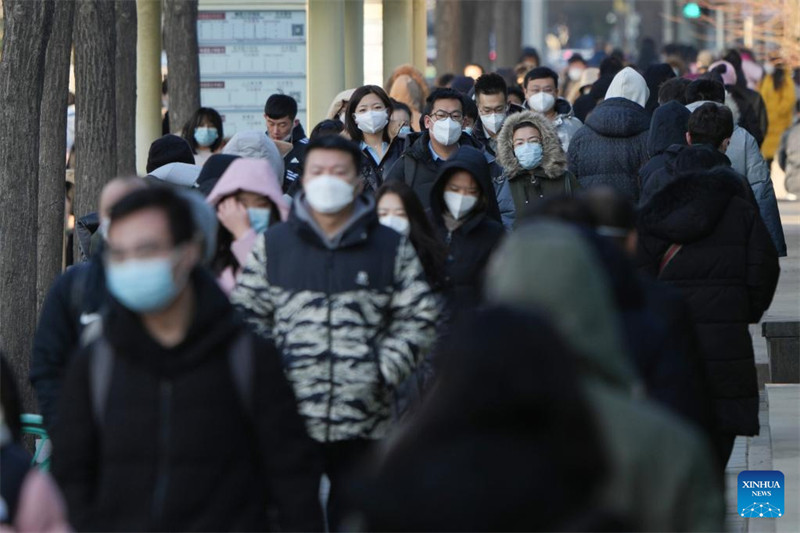 Beijing vê pico na manh? do primeiro dia útil de 2023