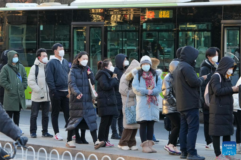 Beijing vê pico na manh? do primeiro dia útil de 2023