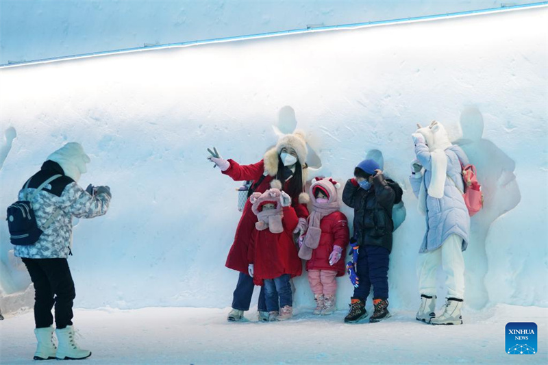China: 39o Festival Internacional de Gelo e Neve foi inaugurado em Harbin