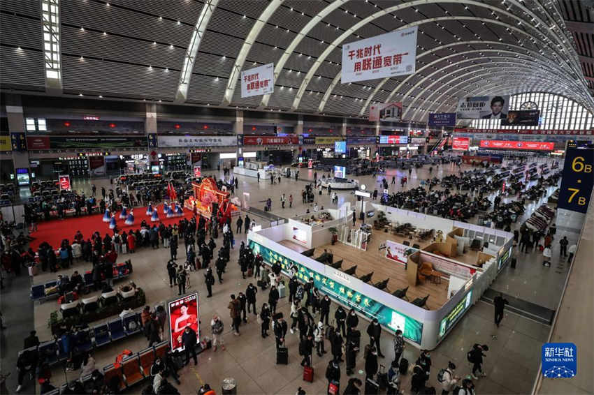 34,74 milh?es de passageiros viajam no primeiro dia de rush do Festival da Primavera