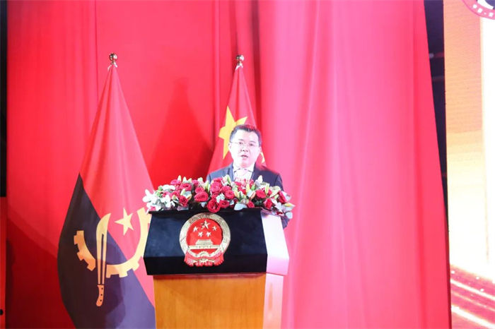 Embaixada da China em Angola realiza recep??o para celebrar 40o aniversário das rela??es diplomáticas China-Angola