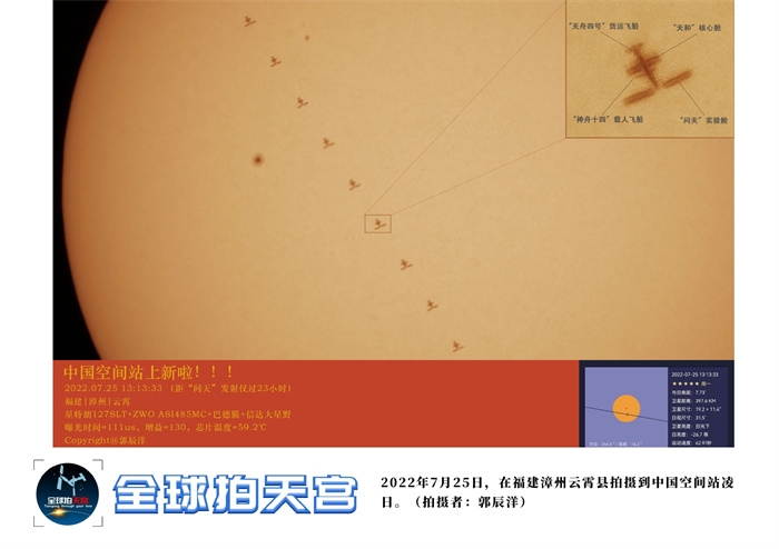 Exposi??o fotográfica é realizada na esta??o espacial da China