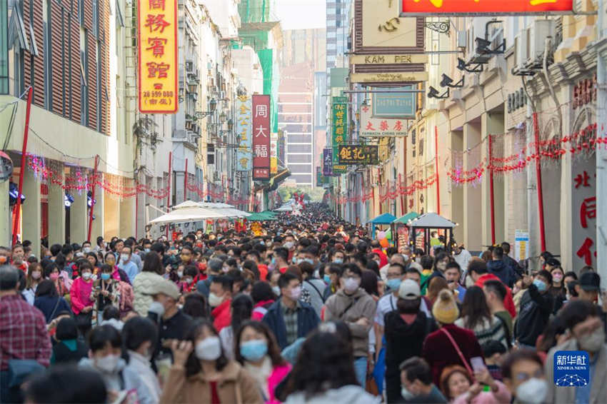 Macau retoma agita??o e azáfama durante a Festa da Primavera