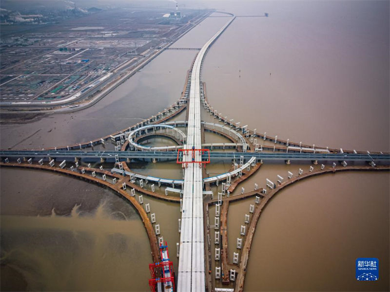 Zhejiang: constru??o de via expressa Hangzhou-Shaoxing-Ningbo entra em fase final