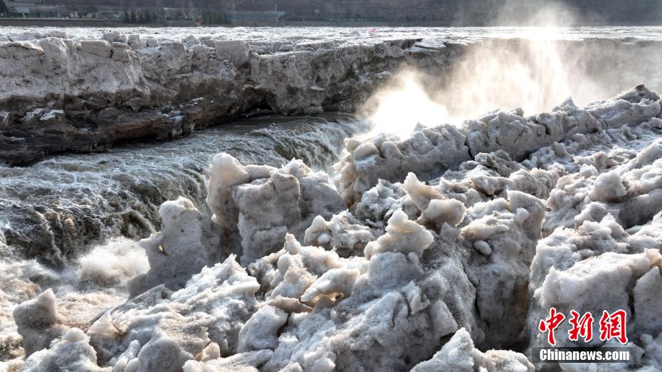 Galeria: cachoeira Hukou no rio Amarelo se torna 