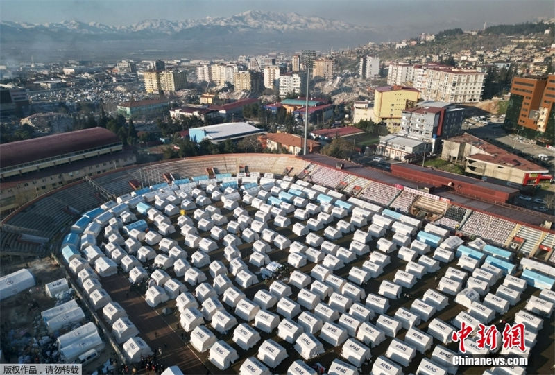 Turquia: imagens aéreas demonstram rasto destrui??o