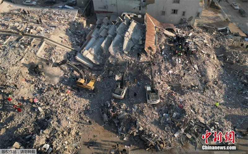 Turquia: imagens aéreas demonstram rasto destrui??o