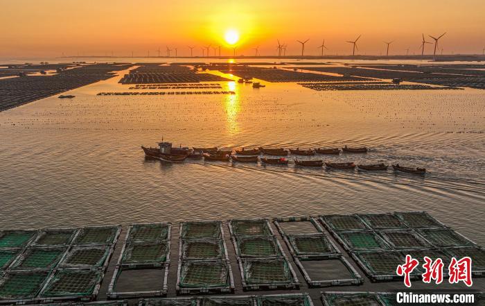 Pescadores est?o ocupados no leste da China