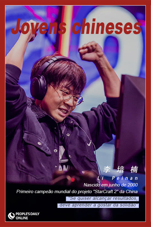 Jovens chineses no topo