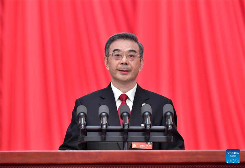 Legislativo nacional da China realiza 2a reuni?o plenária da sess?o anual