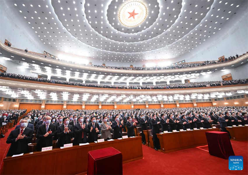 Legislativo nacional da China realiza 2a reuni?o plenária da sess?o anual