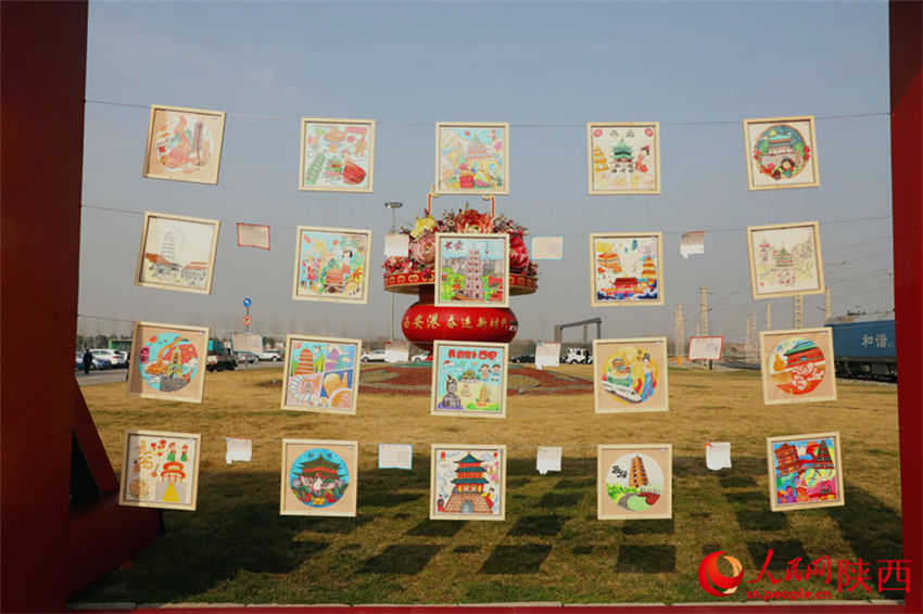 Xi’an despacha seu primeiro trem carregado com produtos culturais para Cazaquist?o