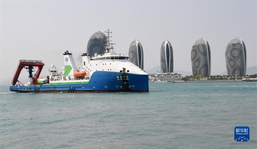 Navio de pesquisa chinês conclui miss?o de pesquisa em águas profundas em águas próximas à Oceania