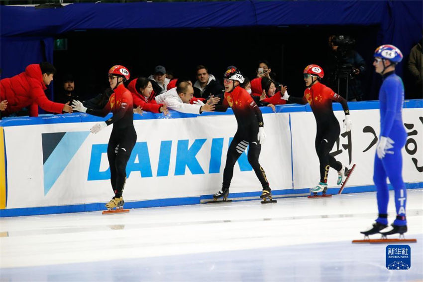 China ganhou 1 ouro e 1 prata no Campeonato Mundial de Patina??o de Velocidade em Pista Curta de 2023