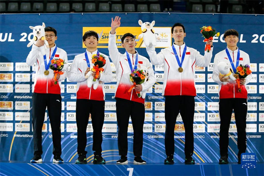 China ganhou 1 ouro e 1 prata no Campeonato Mundial de Patina??o de Velocidade em Pista Curta de 2023