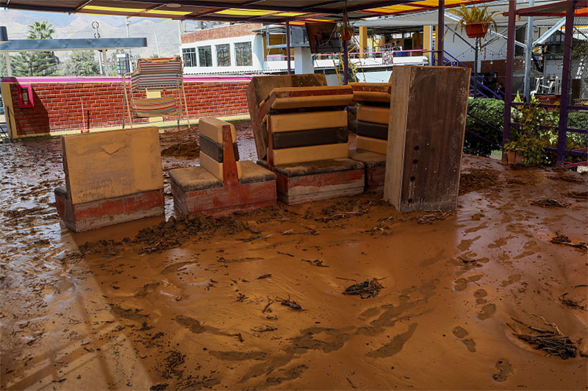 Inunda??es no norte do Peru causam inunda??es em habita??es