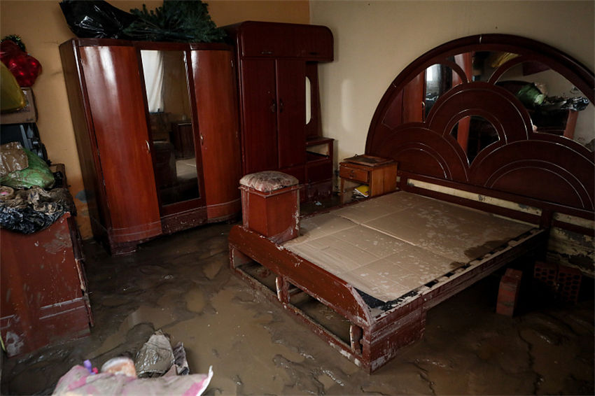 Inunda??es no norte do Peru causam inunda??es em habita??es