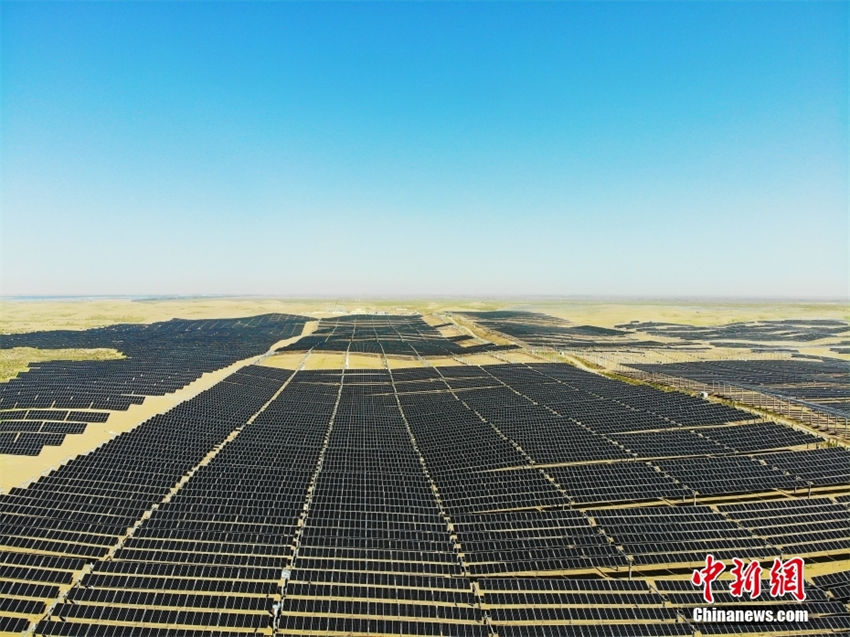 Constru??o do primeiro projeto de grande base energética integrada em larga escala da China é iniciada em Gansu